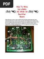 How To Wire Up A Bally AS-2518-18 Rectifier Board