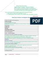 Root Cause Analysis Template 20