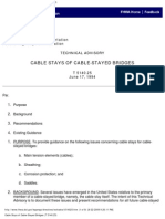 Cable Stays of Cable-Stayed Bridges (T 5140.25)