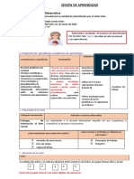 Sesión de Aprendizaje:: Matemática