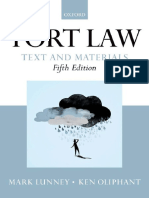 Tort Law Text and Materials