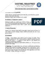 Application Procedure - Castocrete Super