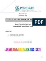 Gestion de Compte Fournisseur: Réalisé Par