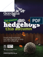 Gardening For Hedgehogs Booklet - 0