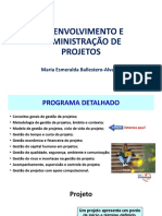 Desenvolvimento E Administração de Projetos: María Esmeralda Ballestero-Alvarez