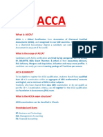 Acca Faq SSC