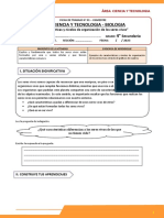 Ficha N1 - Niveles y Caracteristicas de Seres Vivos