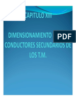 Cap XIII Dimensionamiento Conductoressecund TM Presentacion