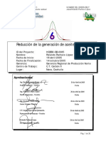 Reducción de La Generación de Aceite Residual: ID Del Proyecto: HCBB0 - GB - 0085