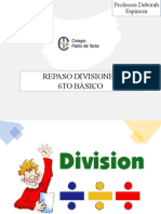 6° Repaso Divisiones Semana 1