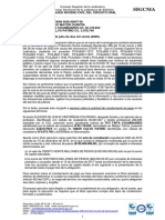 06 07 2020. 2020 00047 00 Auto Niega Mandmainto Acta de Conciliacion No Requistos Fromales y Sustanciales