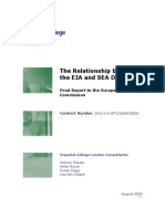 The Relationship Between EIA and ESA