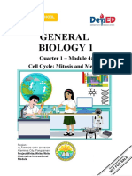 General Biology 1: Quarter 1 - Module 4: Cell Cycle: Mitosis and Meiosis