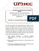 Normas de Operación en El Desarrollo de La Asignatura Todas Las Secciones