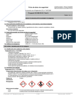 Ficha de Datos de Seguridad: Proguard CN-1M V15 H3 Part A