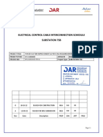 753-65L-0005 Cable Interconnection Schedule (SG-75B-101&102)