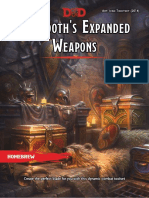 Gumtooth's Expanded Weapons V1.1 - The Homebrewery