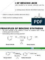 Synthesis of Benzoic Acid