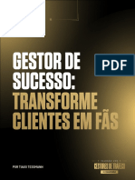 Aula 3: Gestor de Sucesso: Transforme Clientes em Fãs