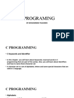 C Programing: by Mohammed Tajuddin