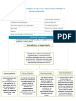 Tarea - Los Valores y Su Importancia