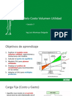 Modelo Costo Volumen Utilidad 2022