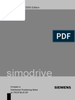 SIMODRIVE POSMO A Distributed Positioning Motor On PROFIBUS DP Manual