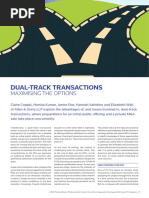 Dual-Track Transactions: Maximising The Options