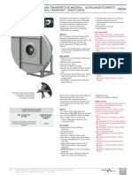 Rodete Álabes Radiales para Transporte de Material - Acoplamiento Directo Radial Impeller For Material Transport - Direct Drive