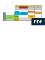 Horario 3°ciclo