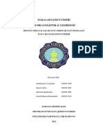 Makalah Sains Patiseri Uji Organoleptik & Uji Hedonic