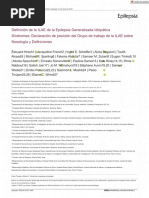 ORIGINAL Epilepsia - 2022 - Hirsch - ILAE Definition of The Idiopathic Generalized Epilepsy Syndromes Position Statement by The