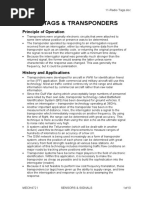 Radio Tags & Transponders: Principle of Operation