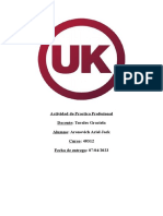 Actividad de Practica Profesional Docente: Torales Graciela Alumno: Aronovich Ariel Jack Curso: 40312 Fecha de Entrega: 07/04/2023