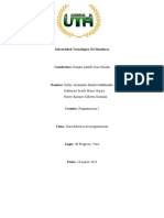 Ejercicio Programación Estructurada Guía de Estudio para Examen Ori