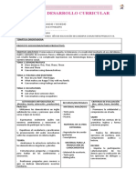 Plan de Desarrollo Curricular - Gentileza Editorial Acti 2023