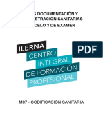 Cfgs Documentación Y Administración Sanitarias Modelo 3 de Examen