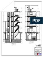 Corte B - B: Cuarto de Maquina Ascensor