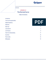 Mathematics: The Normal Curve