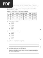 2.5 Transition Metals Variable Oxidation States Qs