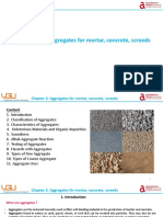 Chapter 3: Aggregates For Mortar, Concrete, Screeds