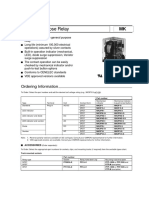 General Purpose Relay: Ordering Information