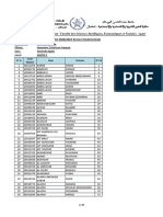 Liste Des Examens Printemps Été 2020/2021 Licence Fondamentale