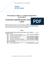 Cie-11 Tnos Relacionados Con El Estrés