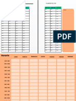 Viernes Sábado Lunes Martes Miércoles Jueves: Planner Del Día Planner Del Día