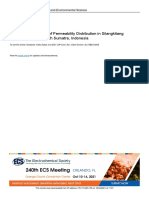 Geology Assessment of Permeability Distribution in Silangkitang Geothermal Field, North Sumatra, Indonesia