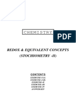 Redox & Equivalent Concepts (PQRS & J)