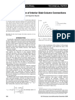 Strength Evaluation of Interior Slab-Column Connections: Aci Structural Journal Technical Paper