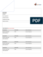 ICM CV Template - English