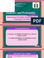 Statistics and Probability